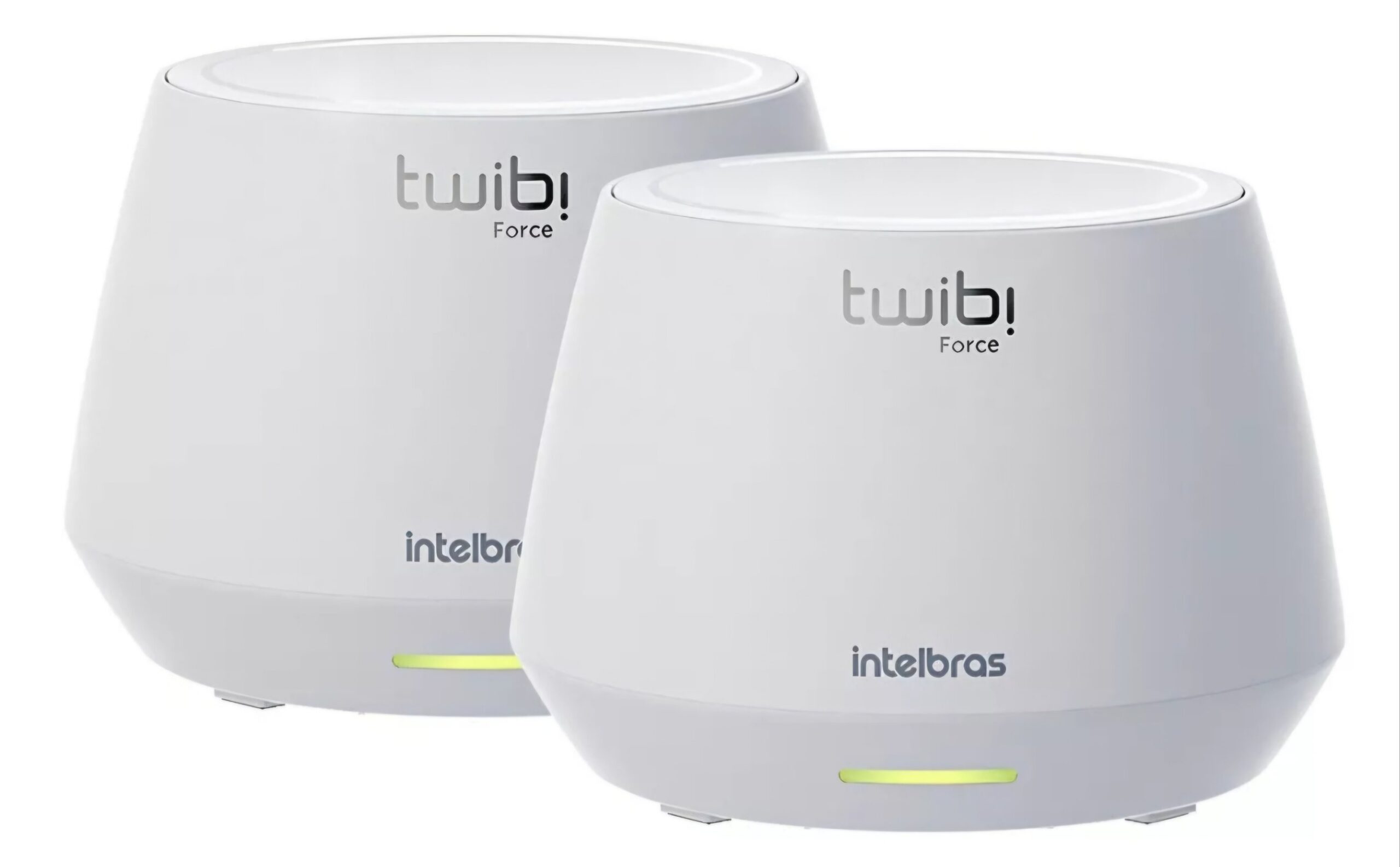 Conjunto Roteador Mesh Wifi 6 Intelbras Twibi Force Ax 2 Uni Branco