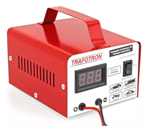 Carregador Cv5 Para Baterias De 12v Até 300a Flutuante