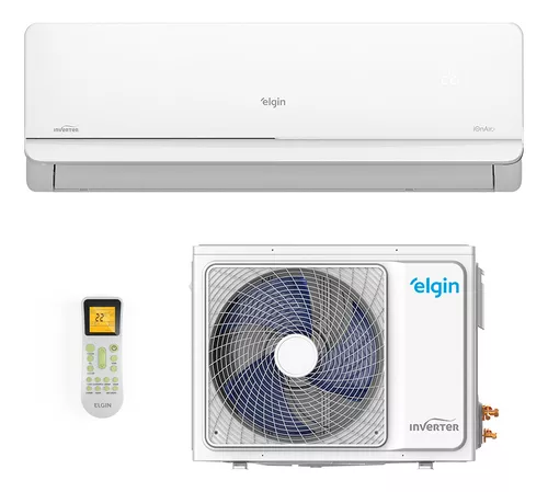 Ar Condicionado Hi Wall Inverter Elgin Eco Star 12.000 Btus Frio 127v R-32