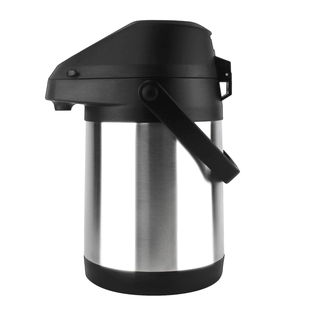 Garrafa Térmica 2,5l Aço Inox Hoteleira Escritório Para Café Bebida Quente