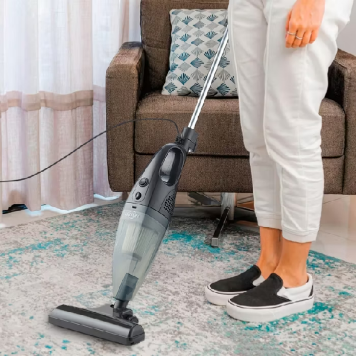 Aspirador de Pó Vertical Portátil Limpeza Manual Uso Domestico Sucção Forte 14000PA