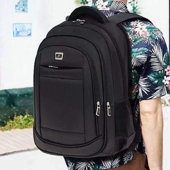 Mochila Profissional Grande Capacidade Preto Notebook Impermeável  De Trabalho Escolar Universitária