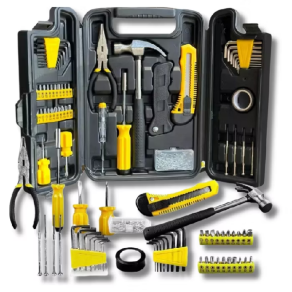 Jogo Kit De Ferramenta 200 Peças Com Maleta Completa Profissional