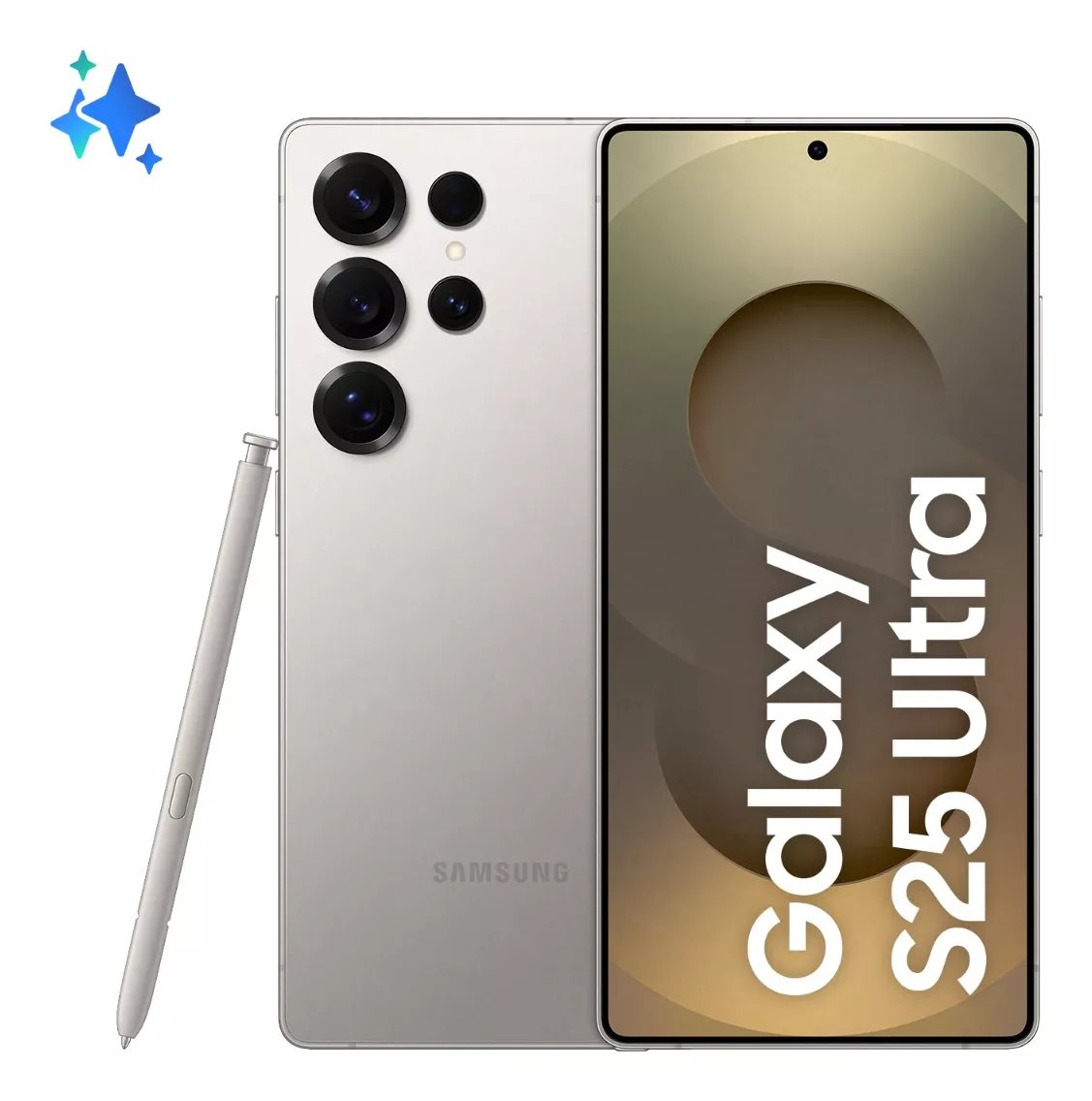 Samsung Galaxy S25 Ultra 5G, 512GB, 12GB, Câmera Quádrupla - Titânio Cinza