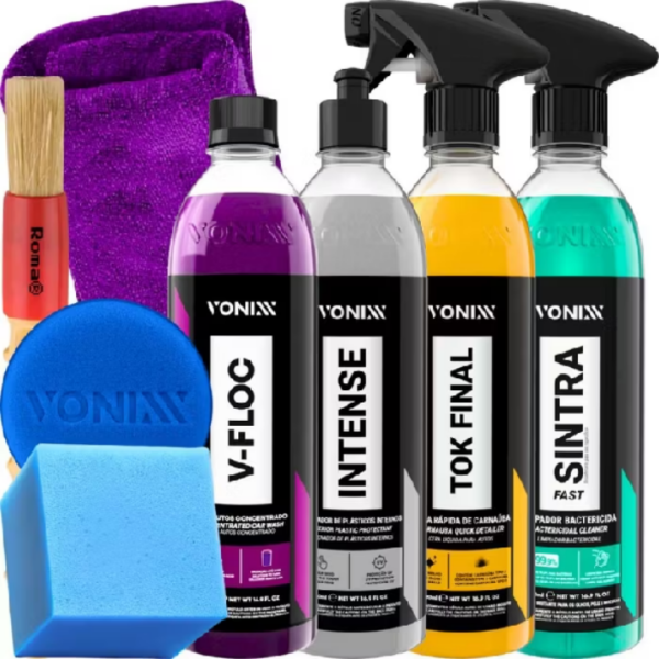 Kit Shampoo V-Floc Cera Tok Final Sintra Fast Intense Vonixx