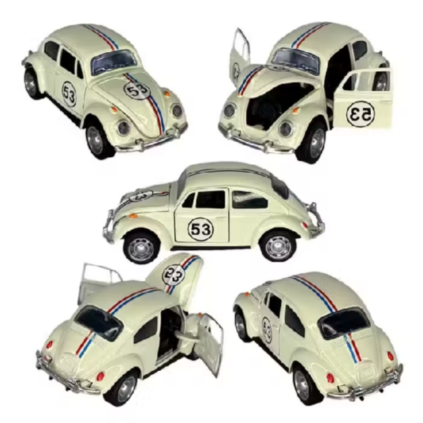 Fusca Herbie 53 Abre portas e Capô
