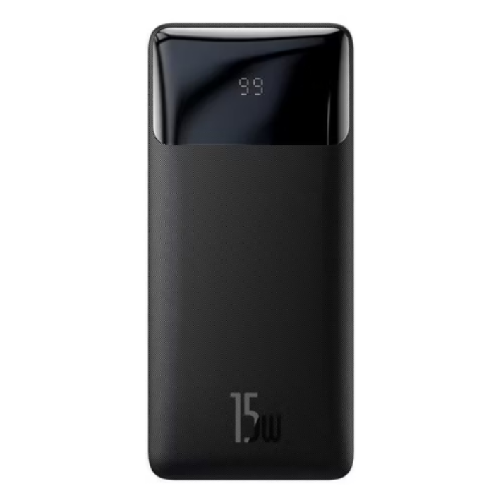 Baseus Powerbank 10000mah 15w Disp Digital Carga Rápida Carregador Portátil P/ iPhone Samsung Android
