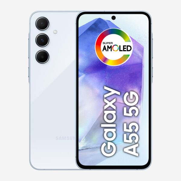 Celular Samsung Galaxy A55 5g Cor Azul-claro 128gb 8gb