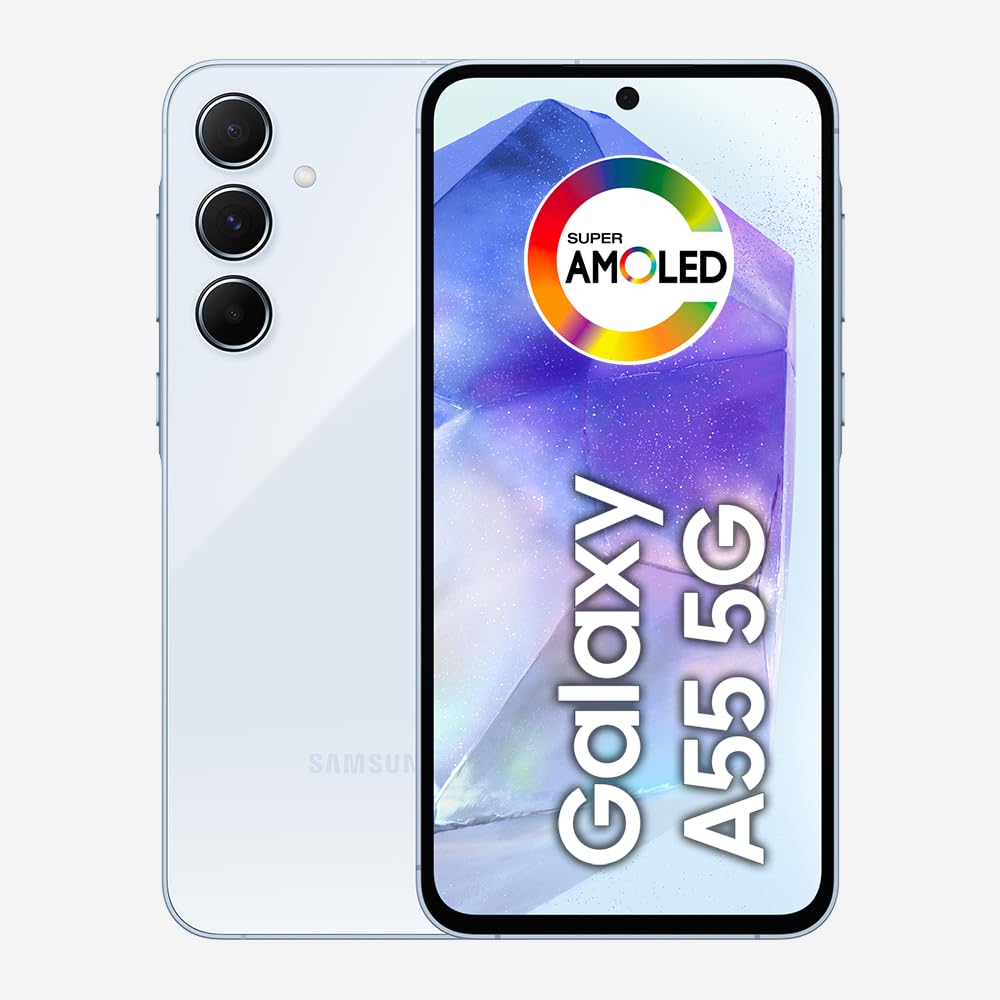 Celular Samsung Galaxy A55 5g Cor Azul-claro 128gb 8gb