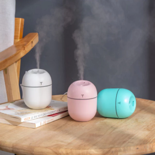 Mini Umidificador Nano Atomização De Grande Capacidade Com Conexão Usb Ultrassônico De Ar 220ml Promoção
