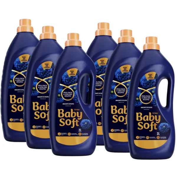 Kit 12L Amaciante Baby Soft Infinity Care Dark Blue