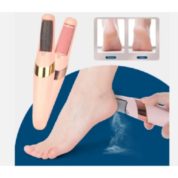 Lixador De Pé Elétrico Lixa Elimina Calo Portátil Usb Pilha LUTING Pretty Gril Foot