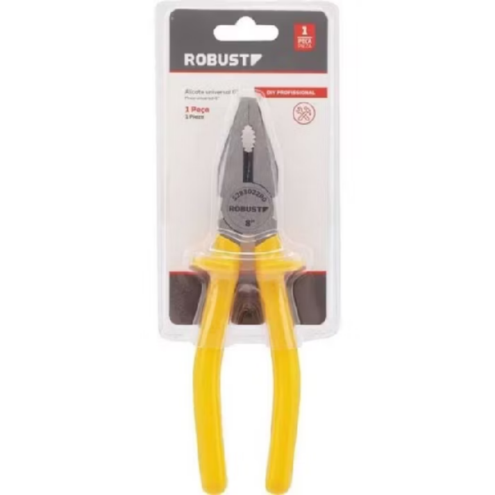 Alicate Universal 8" Gedore Robust com Corte Profissional