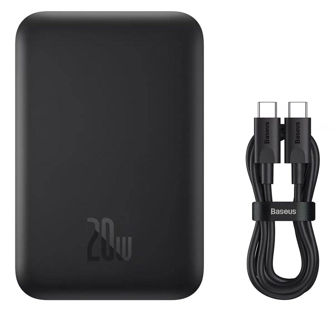 Power Bank Magsafe Portátil Baseus 6000mAh Indução 20W