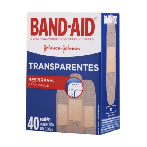 Curativos Band-Aid C/ 40 unidades Preço Promocional