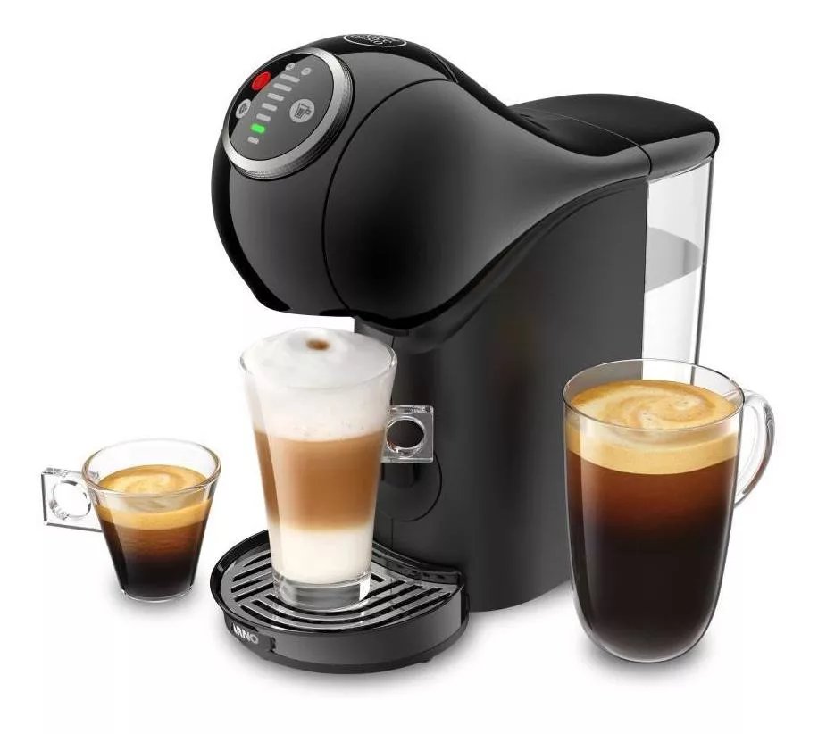Cafeteira Nescafé Dolce Gusto Arno Genio S Plus Dgs2 Preta Cor Preto 110V