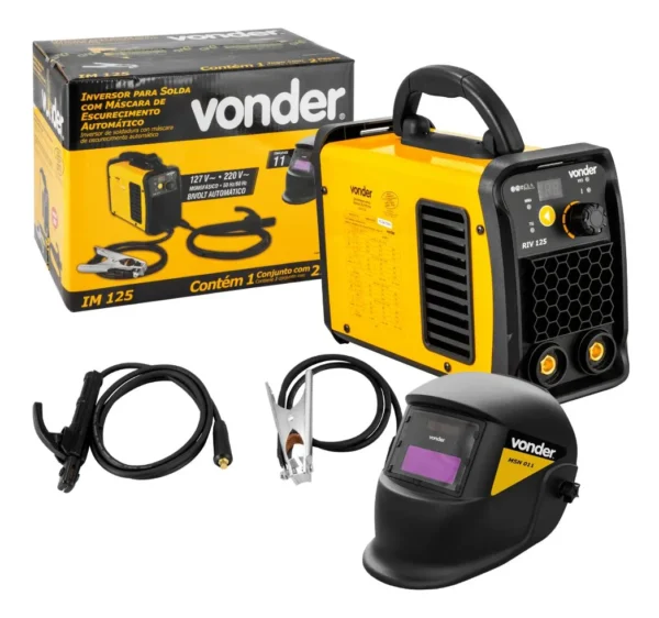 Inversora De Solda Vonder Im125 C/ Máscara Automática