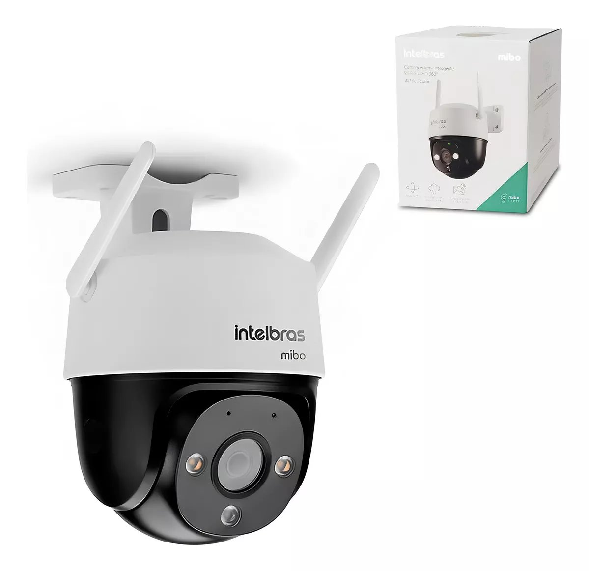 Câmera de Segurança Wifi Im7 Full Color 360° Speed Dome Intelbras