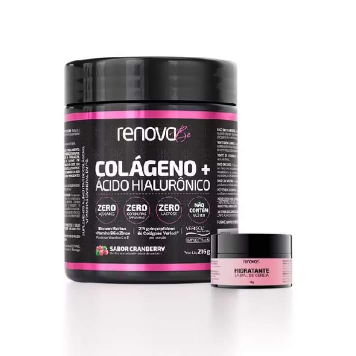 Colágeno Verisol Com Ácido Hialurônico e Biotina - Renova Be
