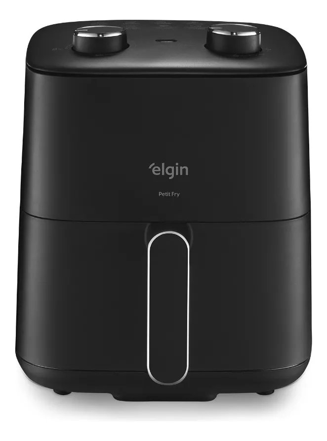 Fritadeira De Ar Petit Fry Elétrica 3.7l Preta Elgin Cor Preto 127V