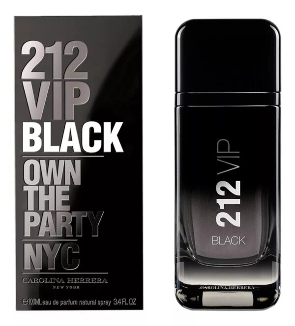 Perfume Carolina Herrera 212 Vip Black Tradicional EDP 100 mL