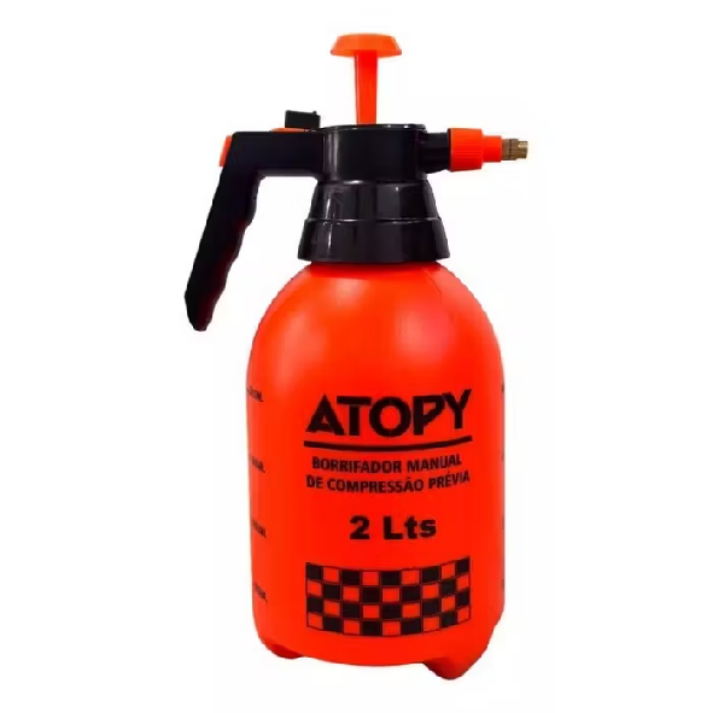 Pulverizador Manual de Compressão Profissional Borrifador 2 Litros Atopy
