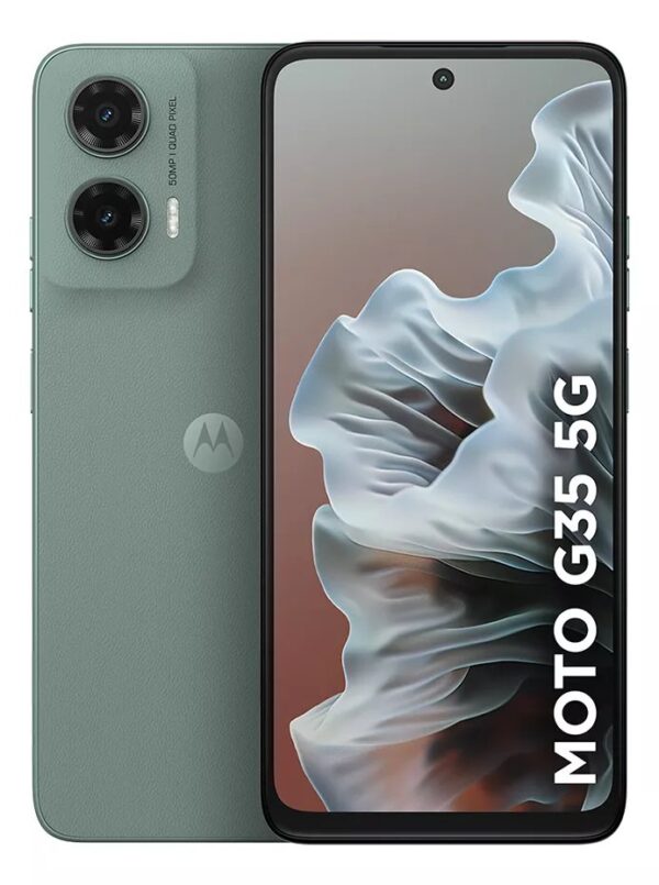 Smartphone Motorola Moto g35 5G - 256GB 12GB (4GB RAM+8GB Ram Boost) e Camera 50MP com AI NFC Tela 6.7" com Superbrilho - Cinza