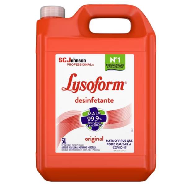 Desinfetante Lysoform  Uso Geral Original 5l
