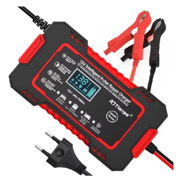 Carregador Bateria 12v Até 300 Amperes Carro Moto Caminhão Range Plane carregador bicicleta elétrica
