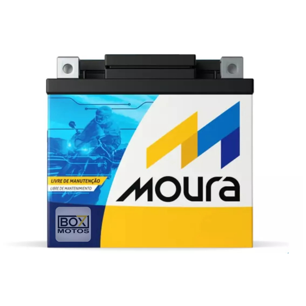 Bateria Moto Titan Fan Biz Bros Fazer 125 150 160 Mix Flex