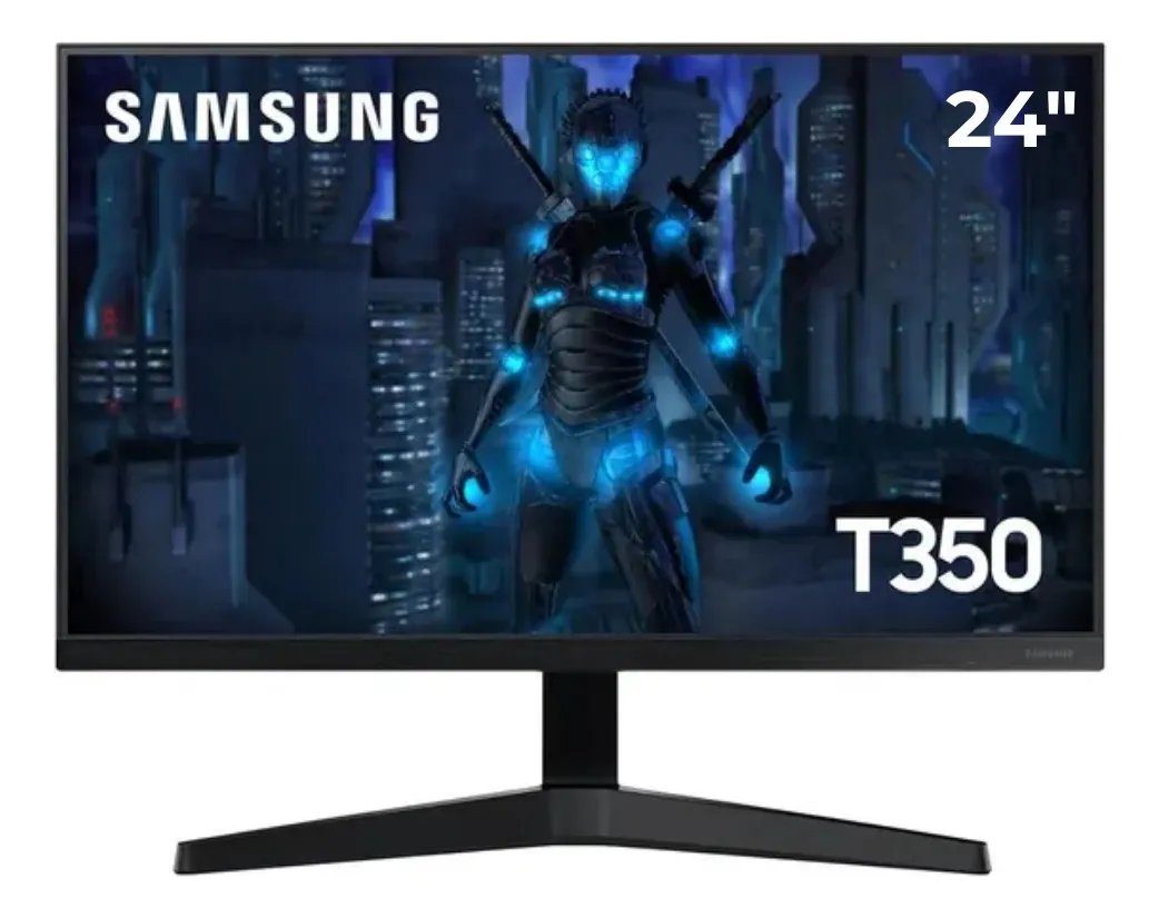 Monitor Gamer Samsung 24'' Full Hd Led Ips 75hz T350 Bivolt