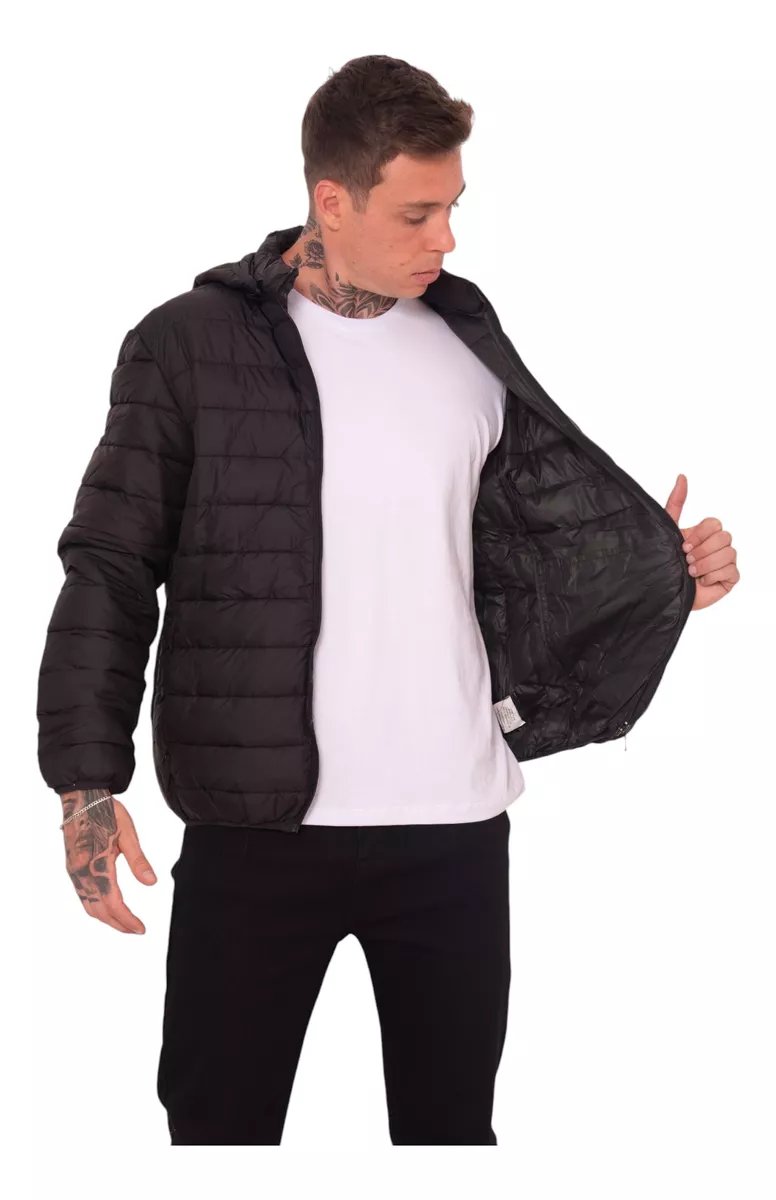 Jaqueta Puffer De Frio Intenso Blusa Impermeável Inverno