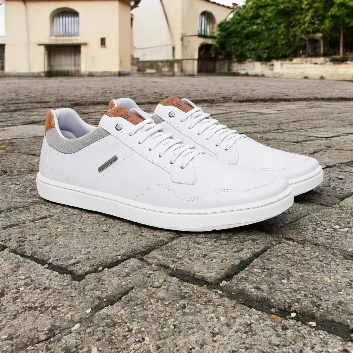 Sapatênis Masculino Casual Com Cadarço Dia A Dia Versátil