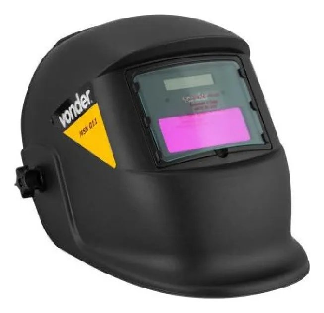Máscara P/solda Esc.automático Ton11 Msn 011 Vonder Cor Preto Liso