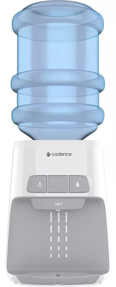 Bebedouro de mesa Cadence gela água refrigerado elétrico galão Aguô Bivolt BEB110 127v/220v