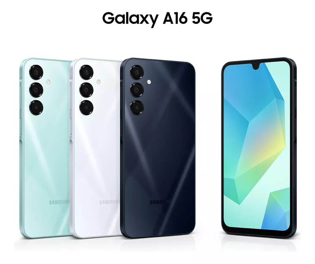 Celular Samsung Galaxy A16 5g, 128gb + 4gb Ram, Câmera De Até 50mp, Tela 6.7 , Nfc, Ip54, Bateria 5000 Mah Verde Claro