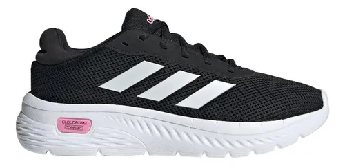 Tênis Cloudfoam Comfy Preto & Branco adidas