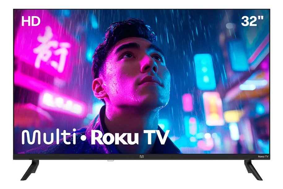 Smart Tv Dled 32 Hd Multi Essencial Roku Wi-fi