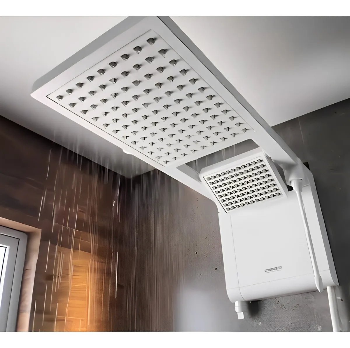 Chuveiro Acqua Duo branco 7800W 220V Lorenzetti