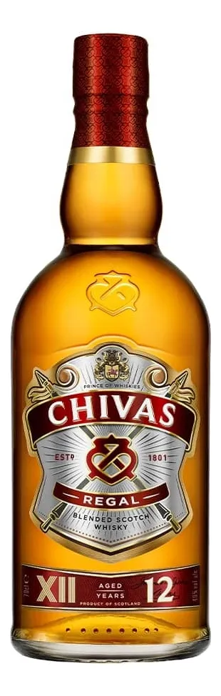Whisky Escocês 12 Anos 1 Litro Chivas Regal