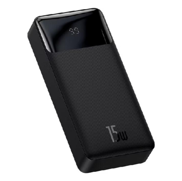 Baseus PowerBank 20.000mah 15w Bipow Com Indicador De Carga Carregador Portátil iPhone Android