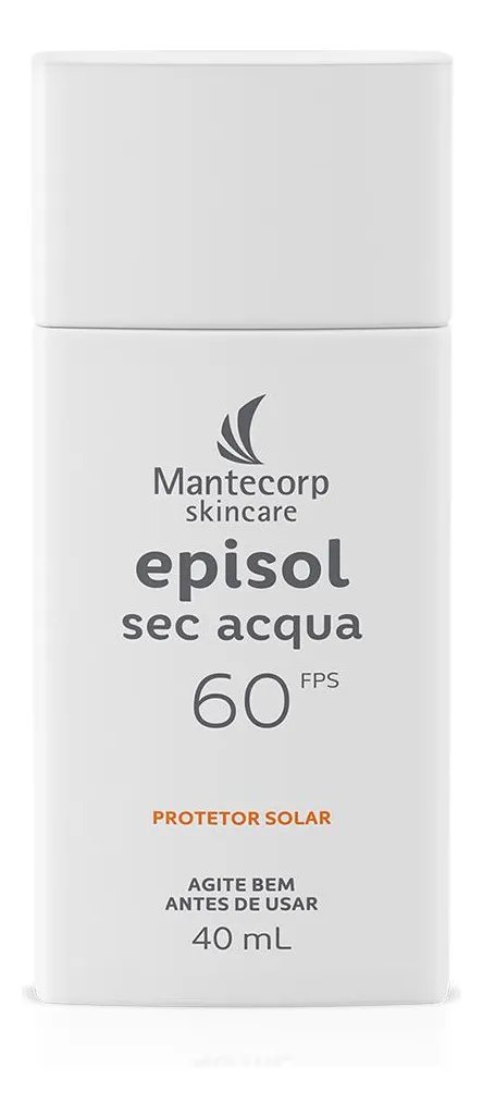 Protetor Solar Facial Episol Sec Acqua Sem Cor Fps 60 - 40ml