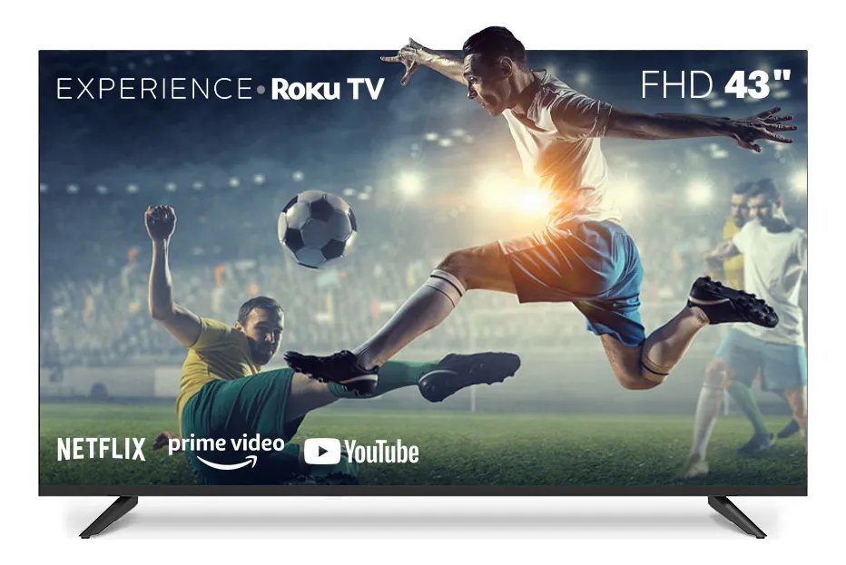 Smart Tv Fhd 43 Dled Wi-fi Multiexperience Roku