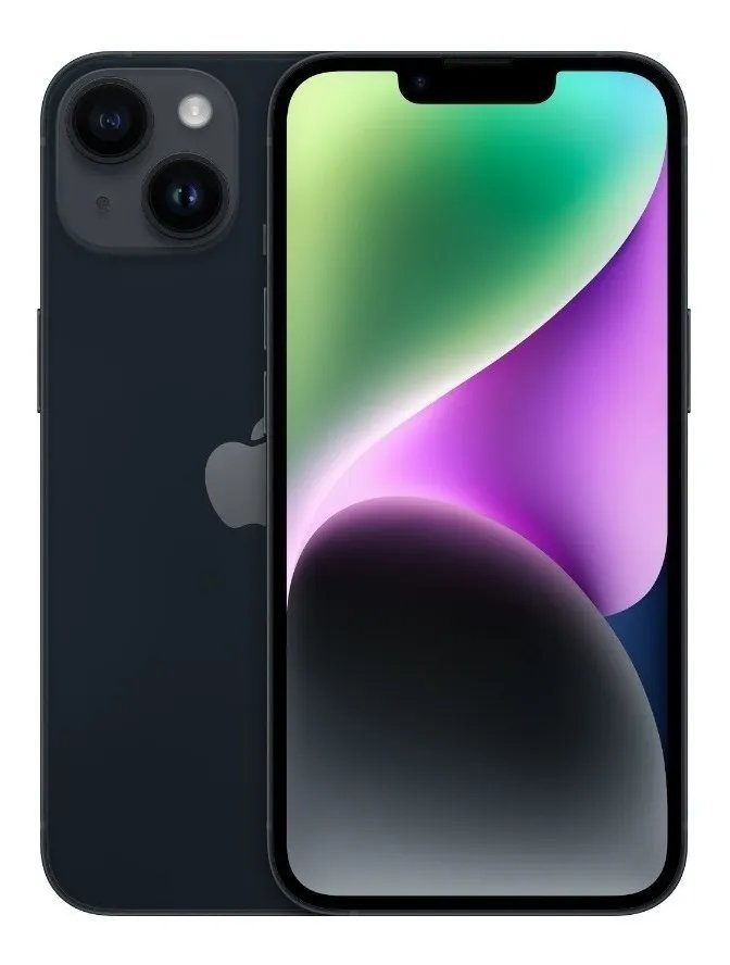 Apple iPhone 14 (256 Gb) - Meia Noite - Distribuidor Autorizado