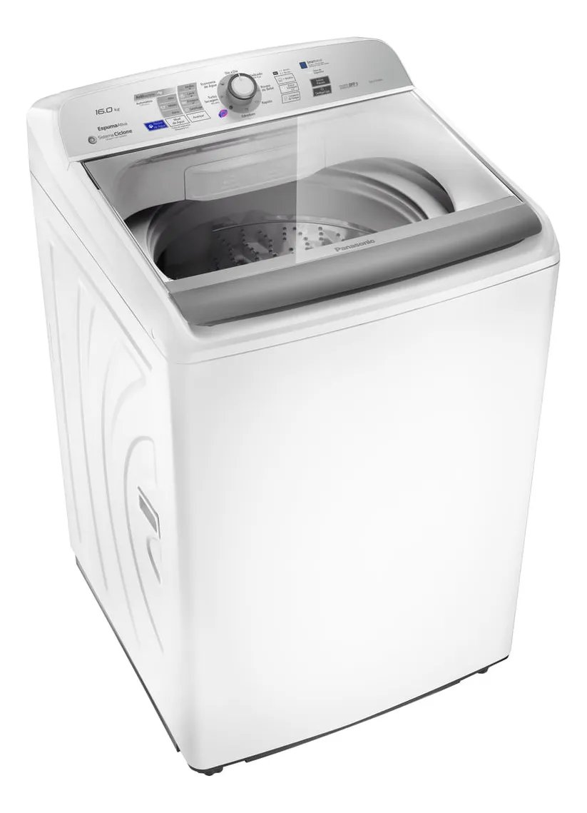 Máquina De Lavar Panasonic 16kg Branco Na-f160b6w