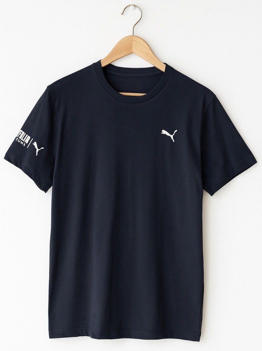 Camiseta Térmica Masculina Puma Manga Curta Proteção Uv 50+