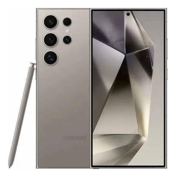 Celular Samsung Galaxy S24 Ultra, 256gb, 12gb Ram, 6.8 , Ai Cor Titânio-cinza