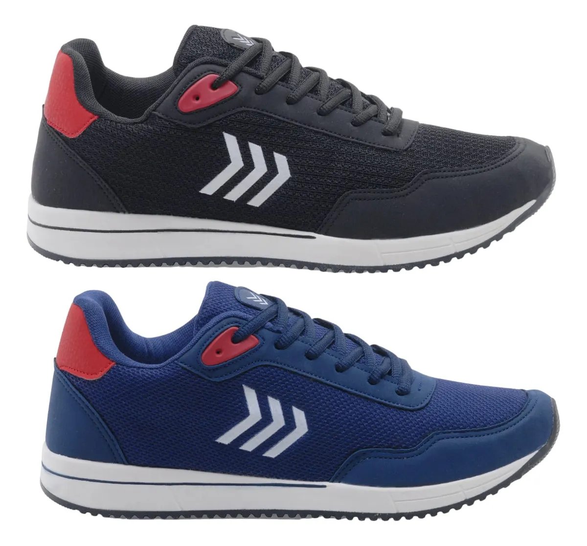 Kit 2 Pares Tênis Masculino Esportivo Casual Academia Leve