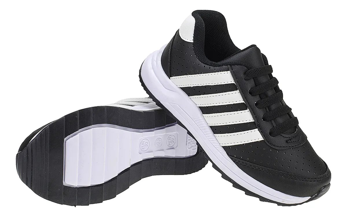 Tenis Infantil Menino Tenis Infantil Masculino Preto