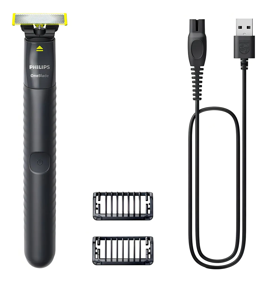 Aparador de Pelos Philips OneBlade QP1424/10 na Cor Cinza chumbo